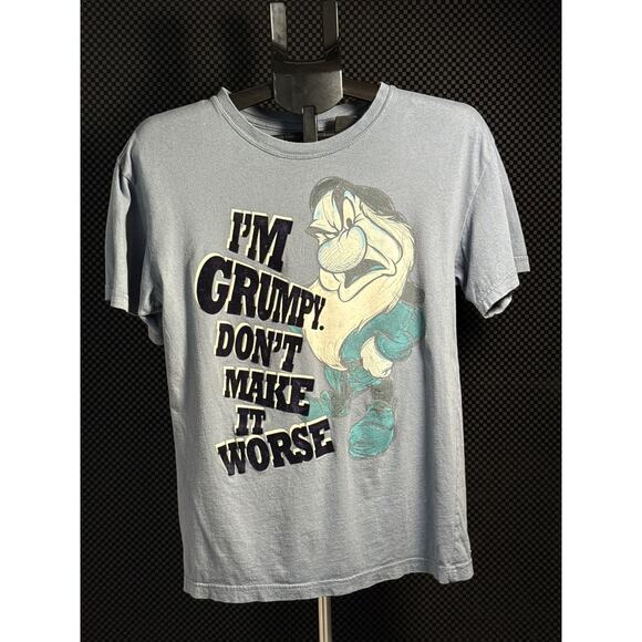 Funny Disney Snow White’s Grumpy, Size Medium - Picture 1 of 4
